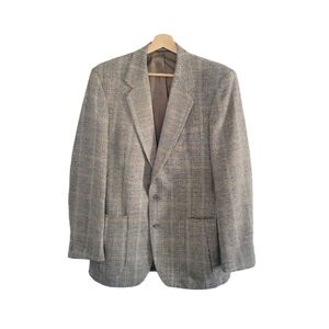 🎈Sale🎈VTG LONDON FOG Men's Classic Gray Wool Blazer/Sports Coat Size 42R